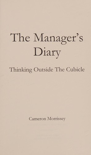 The Manager's Diary