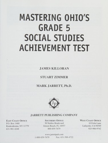 Mastering Ohio's Grade 5 Social Studies Achievement Test