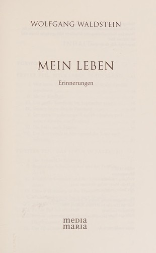Mein Leben