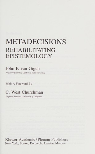 Metadecisions