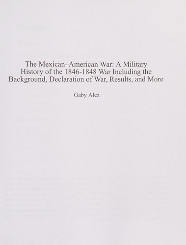 The Mexican-American War
