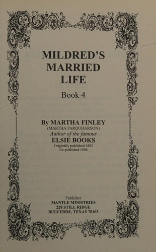 Mildred's Married Life