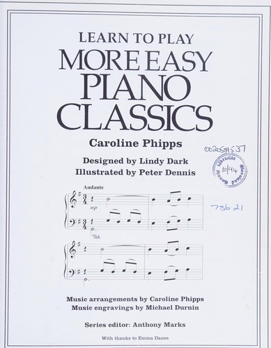More Easy Piano Classics