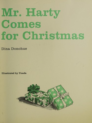 Mr. Harty comes for Christmas