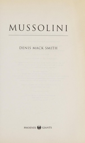 Mussolini