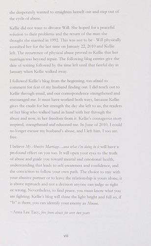 My Abusive Marriage... and What I'm Doing in It