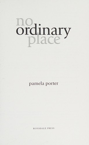 No ordinary place