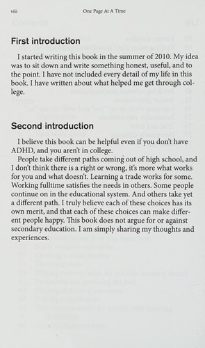 One Page At A Time