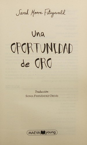 Oportunidad de Oro