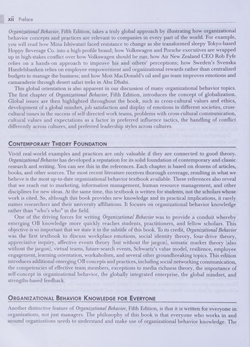Organizational Behavior