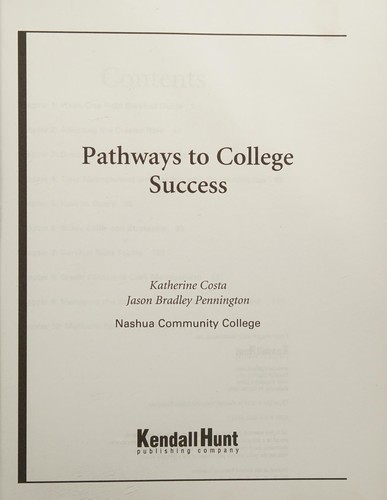 Pathways to College Success