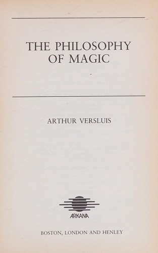The philosophy of magic