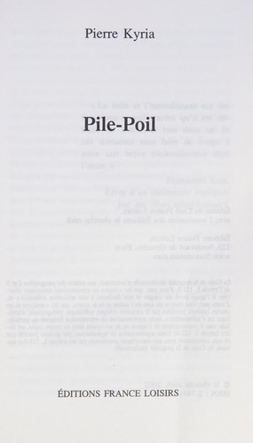 Pile-poil (Piment)