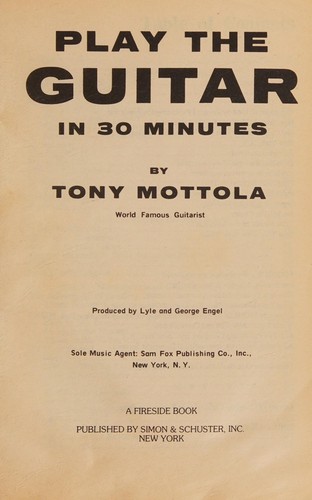 Playing the Guitar in 30 Minutes
