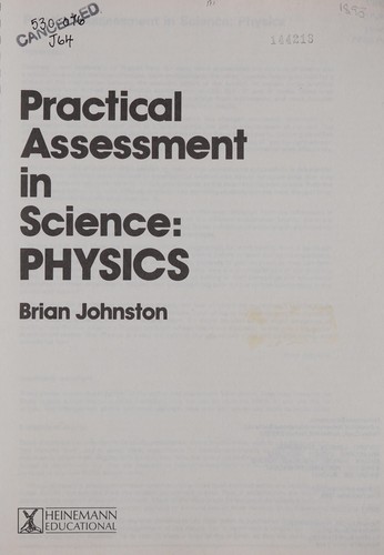 Practical assessment in science