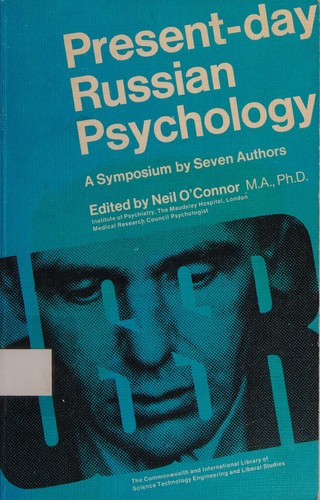Present Day Russian Psychology