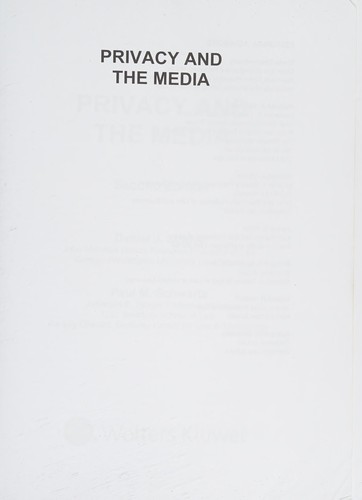 Privacy and the Media 2e