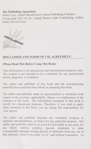 The Publishing Agreement