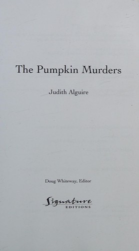 The pumpkin murders
