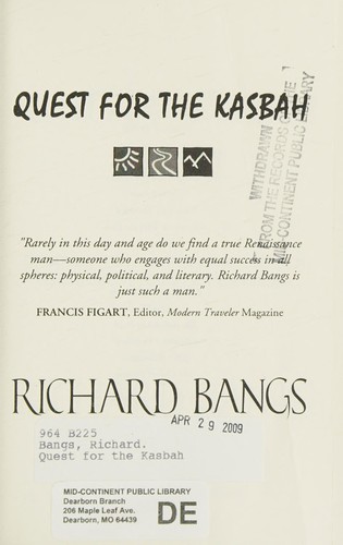 Quest for the Kasbah