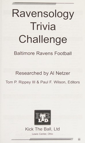 Ravensology Trivia Challenge