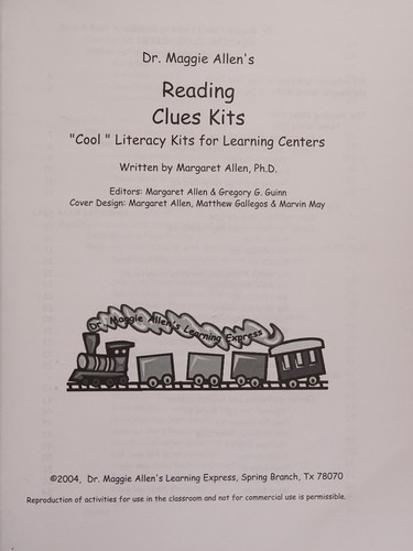 Reading Clues Kits