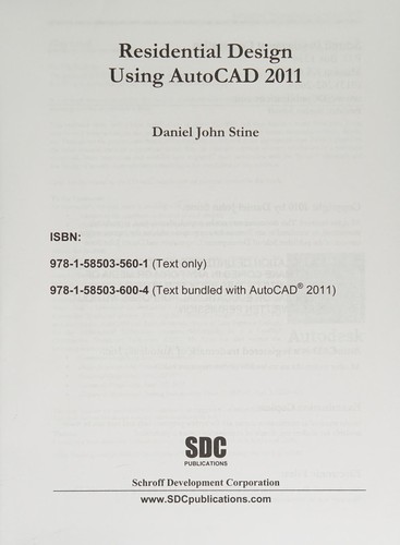 Residential Design Using AutoCAD 2011