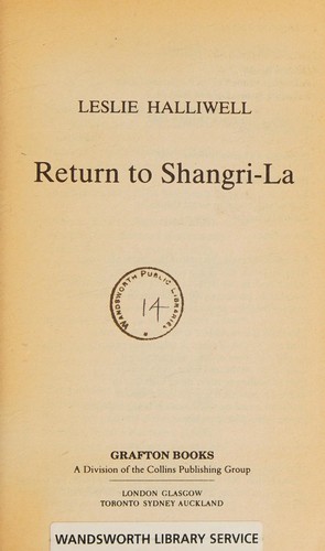 Return to Shangri-La