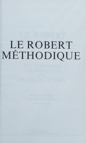 Robert Méthodique