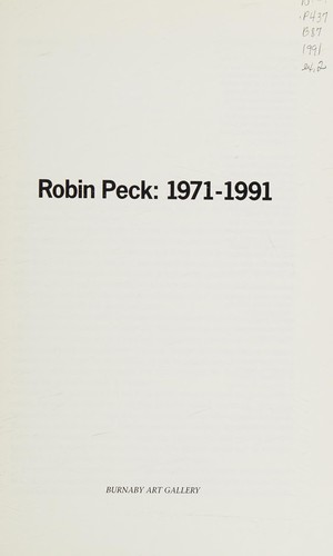 Robin Peck 1971-1991