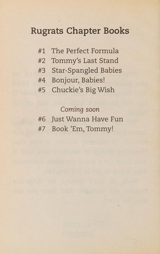 Rugrats Star Spangled Babies (Chapter book 3)