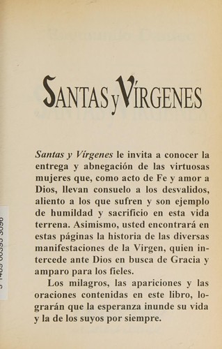Santas y Virgenes