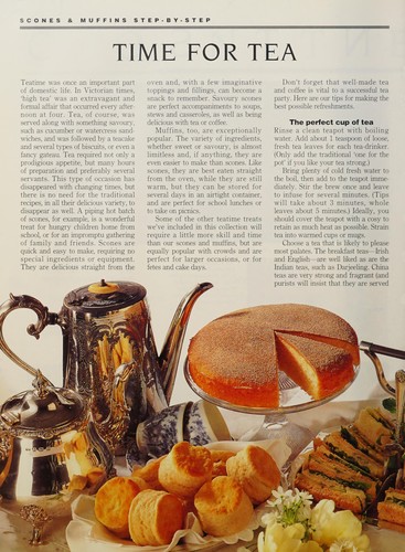 'Scones, Muffins & Teatime Treats. (Quick Step-By-Step)'