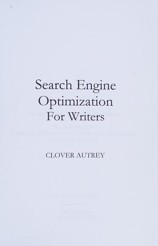 Search Engine Optimization for Writers