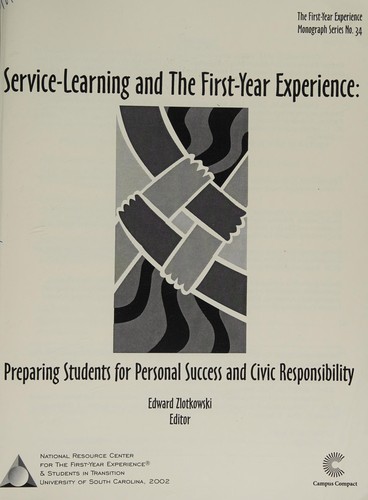 Service-Learning and the First-Year Experience