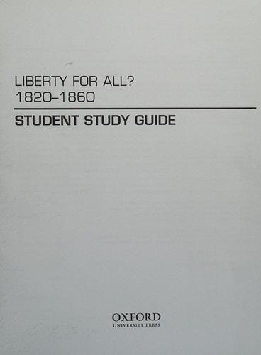 S/Gde Bk 5 Liberty for All? G8 2005