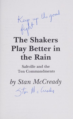 The Shakers play better in the rain