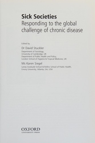 Sick societies