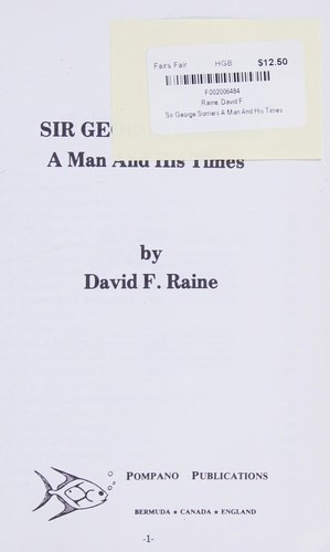 Sir George Somers
