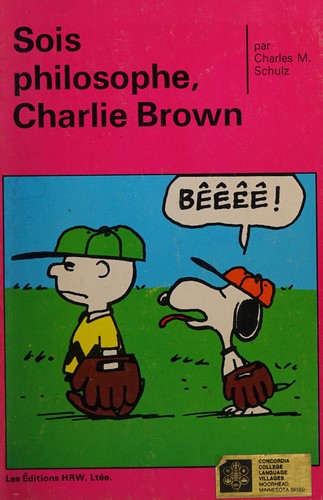 Sois philosophe, Charlie Brown