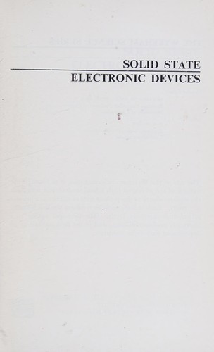 Solid state electronic devices