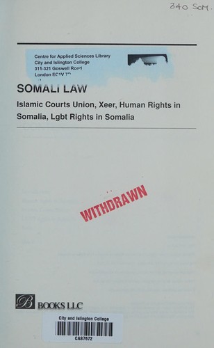 Somali Law