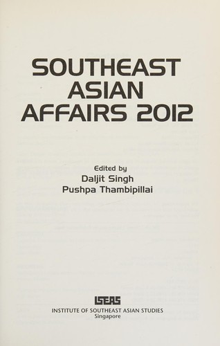 Southeast Asian Affairs