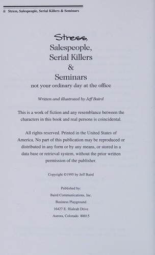 Stress Salespeople Serial Killers and Semi