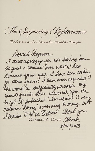 The Surpassing Righteousness