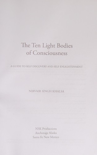 The Ten Light Bodies of Consciousness