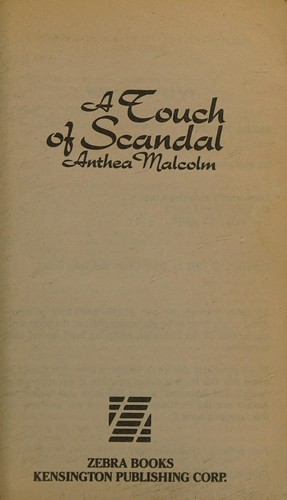 A touch of scandal