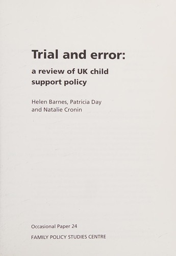 Trial and error