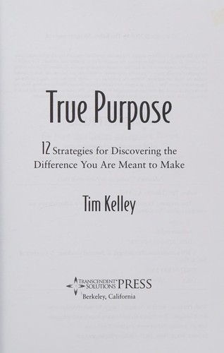 True Purpose