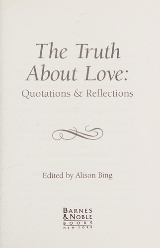 The Truth About Love